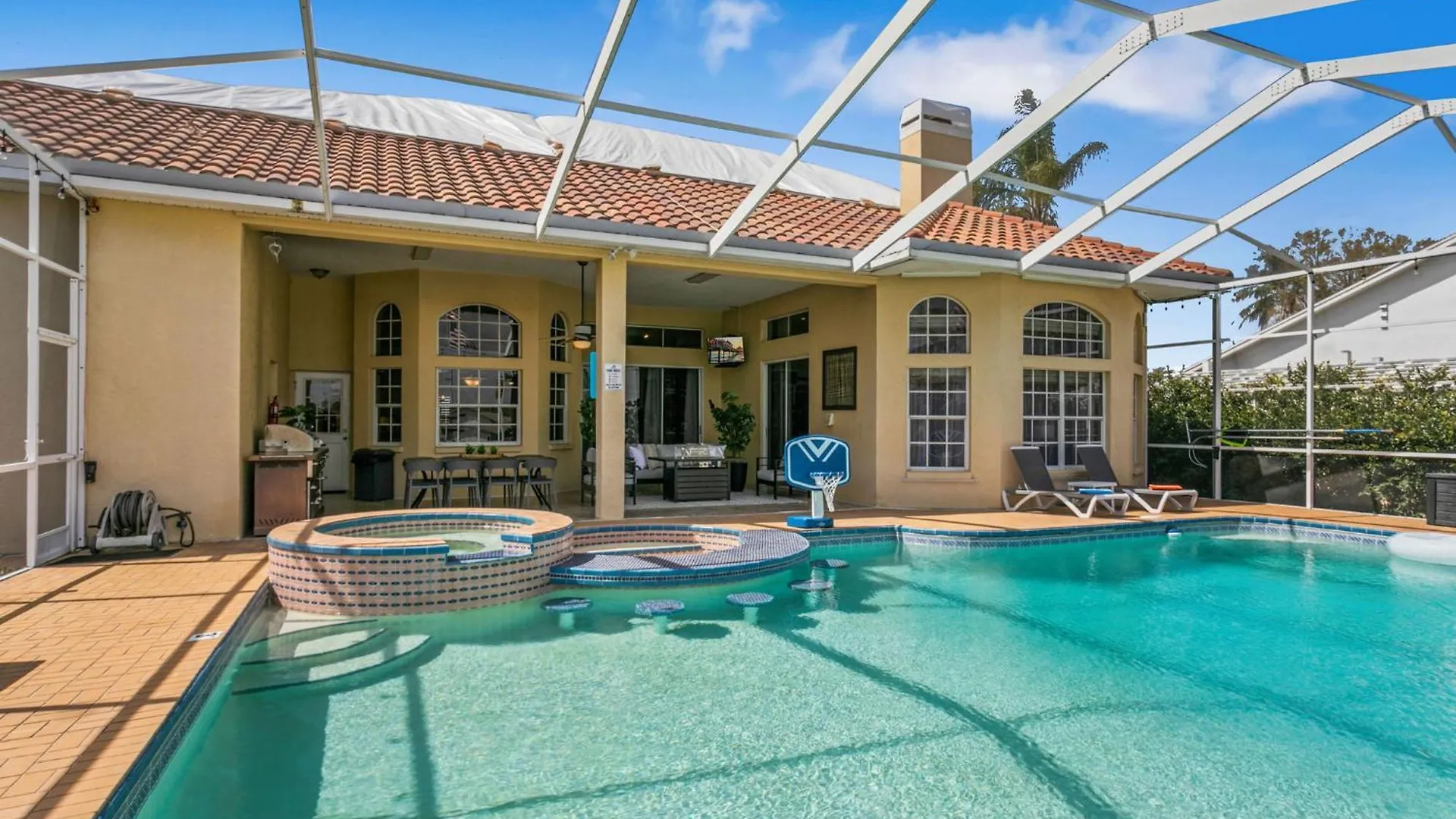 6Br Family Escape-Pool Sports Courts Game Room Tampa 0*,  ABD