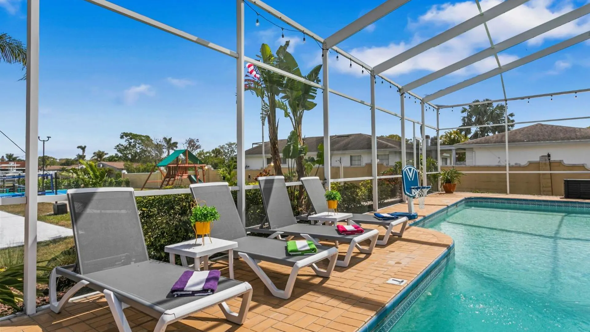 6Br Family Escape-Pool Sports Courts Game Room Tampa Tatil Evi
