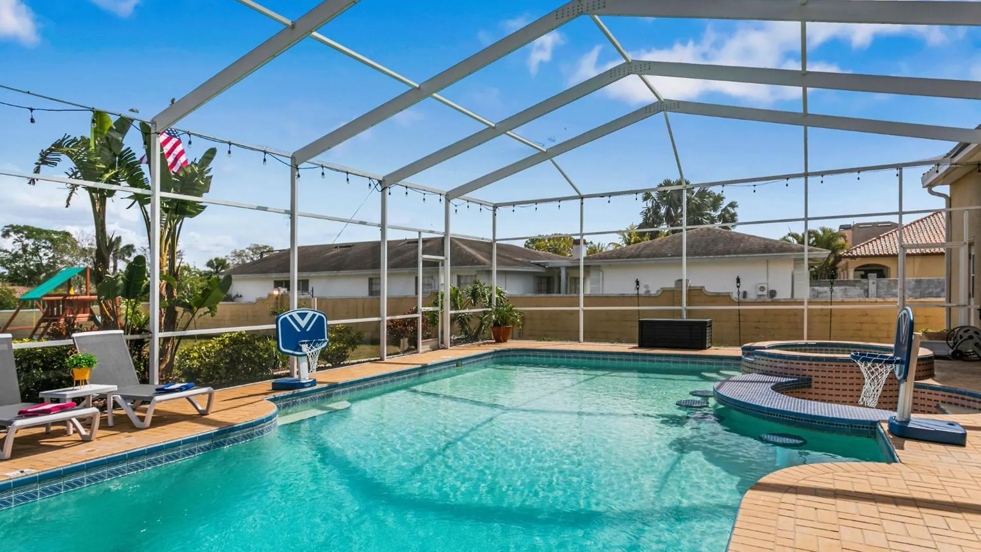 6Br Family Escape-Pool Sports Courts Game Room Tampa